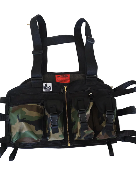 Vintage Camo Strap Vest